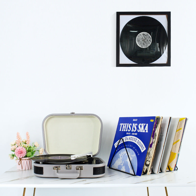 Retro Bluetooth Vinyl Record Player and Speaker Unit