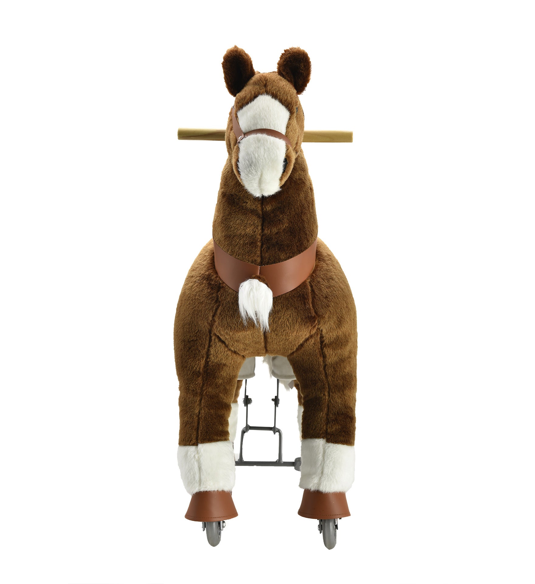 Knight Kingdom Plush Silent Riding Toy for Ages 6-11